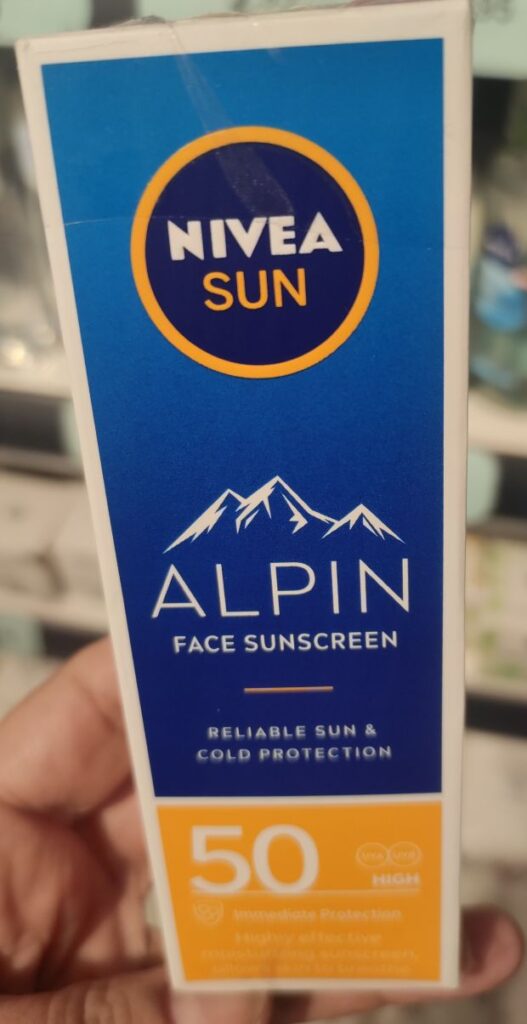 ALPINE FACE SUNSCREEN NIVEA