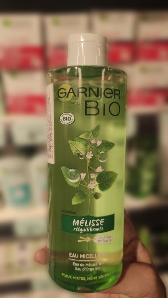 micelar Bio Garnier. melissa