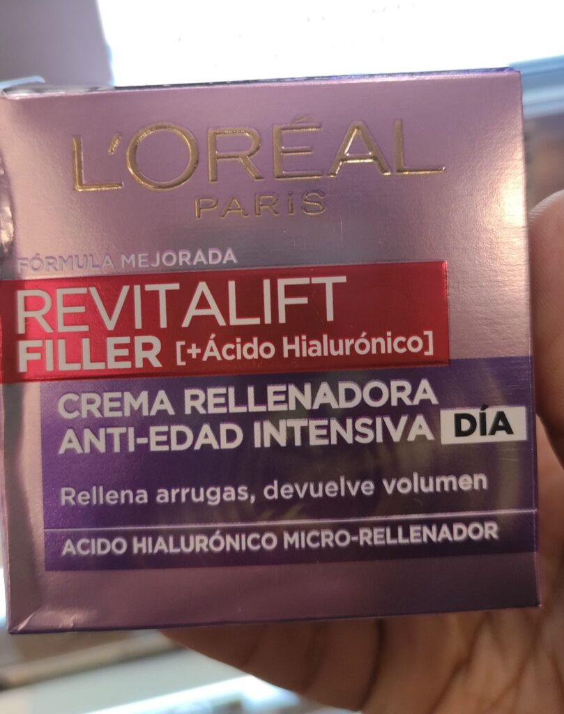 REVITALIFT FILLER ACIDO HIALURONICO L OREAL