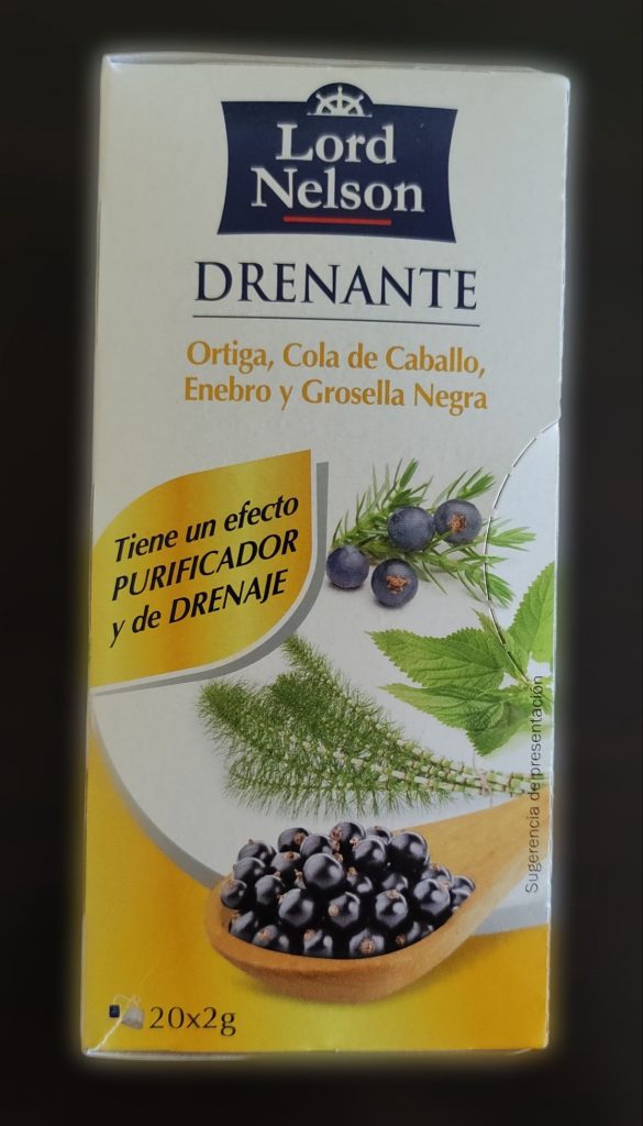 TE VERDE LORD NELSON DRENANTE
