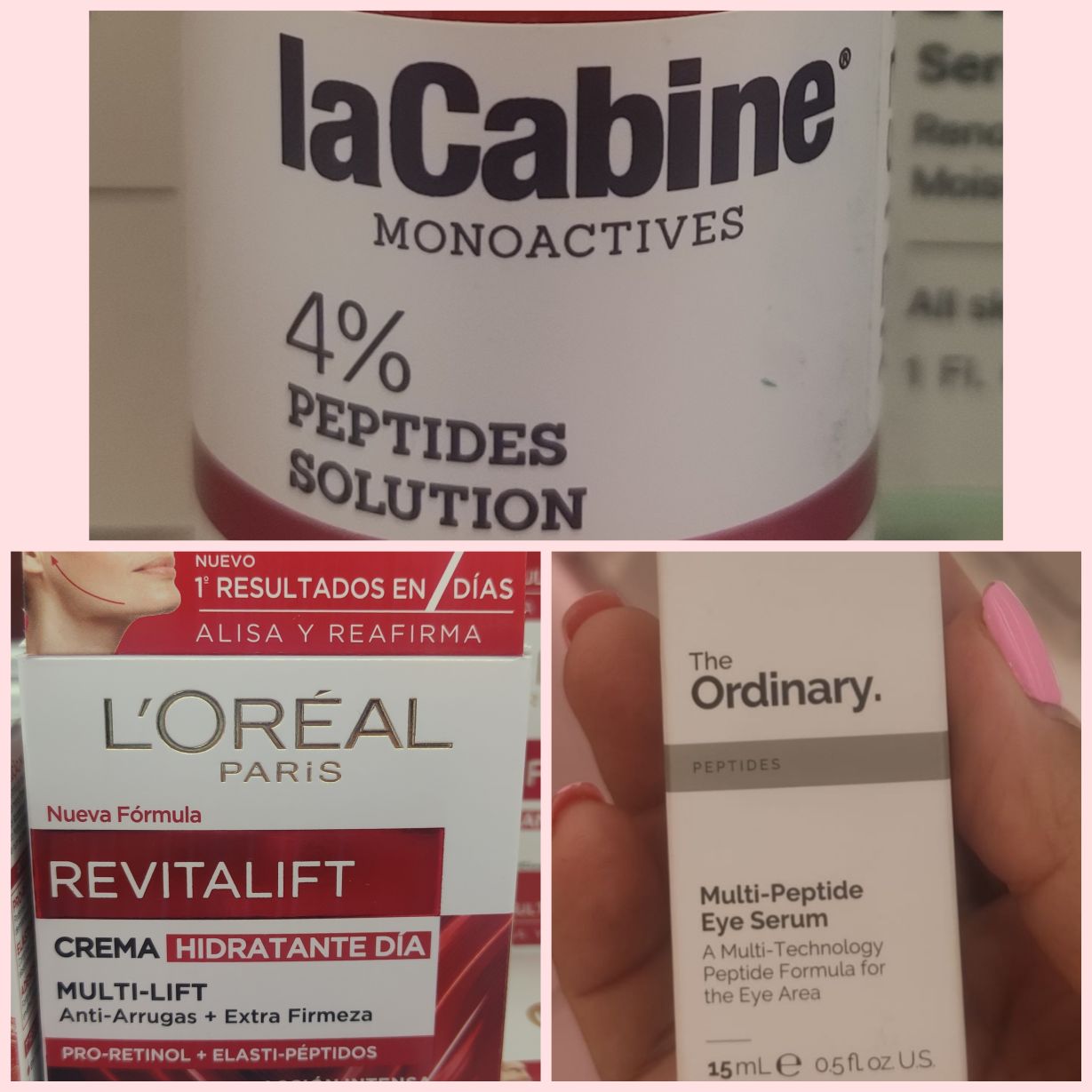 peptidos en cosmética