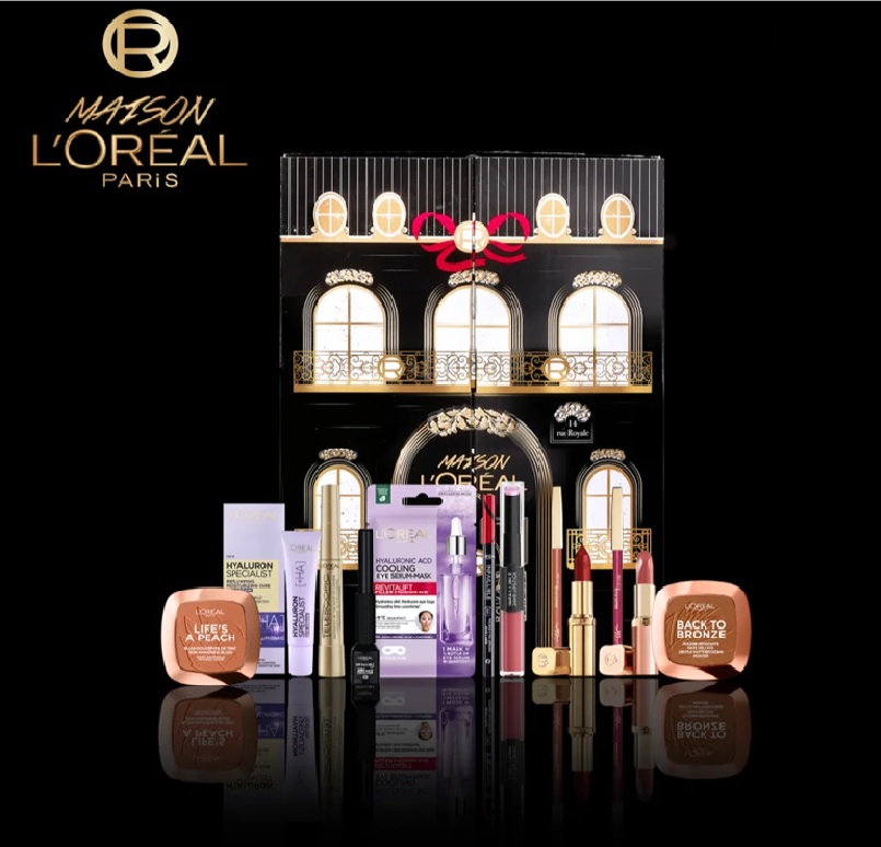 calendario adviento l oreal merry christmas 2023