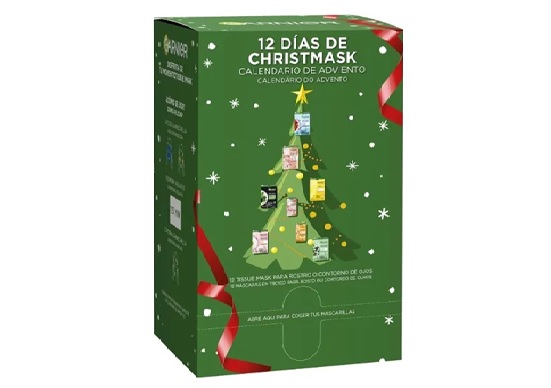 calendario adviento garnier christmask