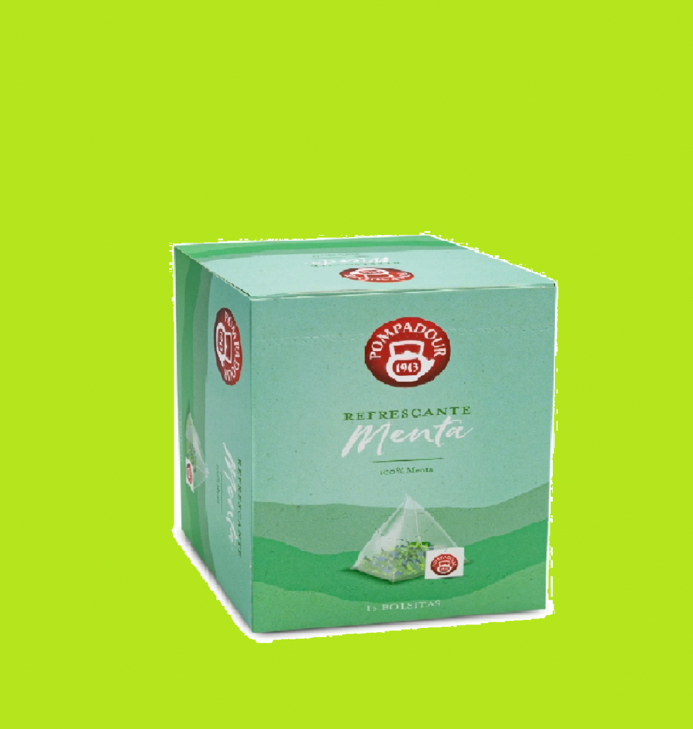 menta te infusión pompadour