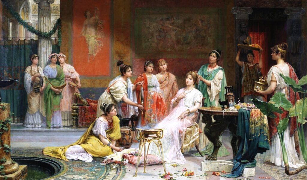 perfumes en roma antigua
